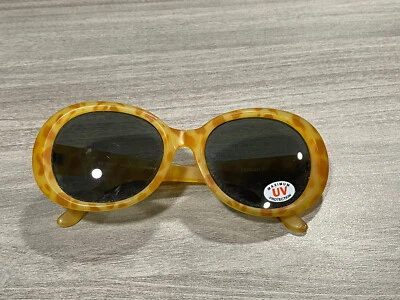 Gafas de sol vintage Taiwán visión solar retro amarillo plástico A6 Foto 1 de 4