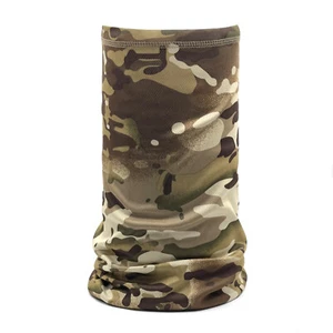 Mesh Tactical Snood Scarf Camo Quick Dry Face Neck Warmer Headover Military Army - Picture 1 of 20