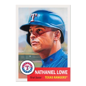 2022 Topps Living Set #583 Nathaniel Lowe - Free Shipping Always! - Picture 1 of 2