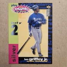 Ken Griffey Jr 1995 Collector's Choice Baseball You Crash The Game Insert...