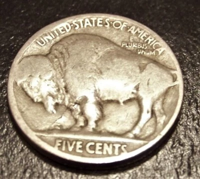 1925 P Buffalo Nickel with Possible 5th Leg Error - Image 1 of 3
