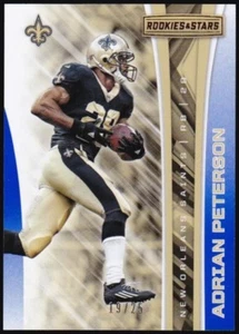 2017 Panini Rookies & Stars Red & Blue #178 - Adrian Peterson [19/25] - Picture 1 of 2
