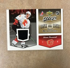 2006 Upper Deck MVP One on Dual Jerseys Dion Phaneuf John-Michael Liles #OJ-PL