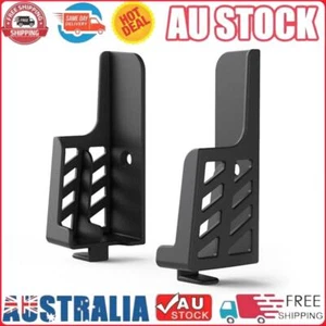 2pcs Adjustable Wall Mount Tablet Holder Universal Phone Frame Rack (Black) - Picture 1 of 11