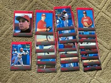 1989 COLUMBUS MUDCATS STAR CO TEAM SET (24 CARDS)  ERIC ANTHONY / DARRYL KILE