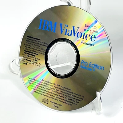 IBM ViaVoice Pro Edition Release 9 for Windows 2001 - Image 1 of 3