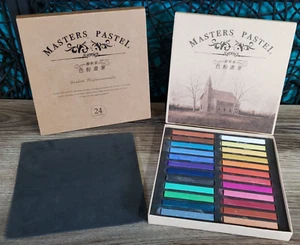 Marie's Masters Pastel 24 Colores Surtidos NO. F-2024 CAJA ABIERTA NUEVA - Imagen 1 de 8