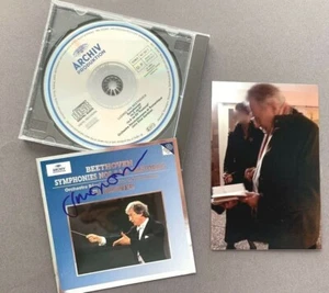 Sir JOHN ELIOT GARDINER Dirigent Klassik In-person signed  CD Booklet Autogramm - Bild 1 von 1