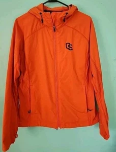 Columbia Sportswear Oregon State Womens Jacket XL Hooded Omnishield Orange Track - Picture 1 of 11
