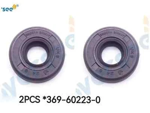 Sello de eje de transmisión de 2 piezas para Tohatsu 369-60223-0 Mercury 26-16162 J/E RO: 5040147 - Imagen 1 de 4