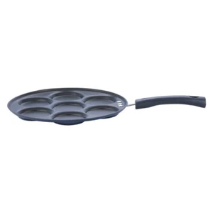 Vinod Zest Aluminium Non Stick Mini Uttapam Pan 7 Cavaties 26cm - Bild 1 von 6