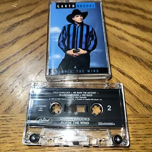 Garth Brooks- Ropin’ The Wind- 1991 Cassette- Liberty Records- USA- Folk World - Picture 1 of 1
