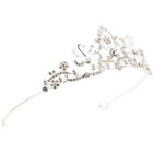 Bridal Tiara Rhinestone Crown Headband for Wedding Lady Girls