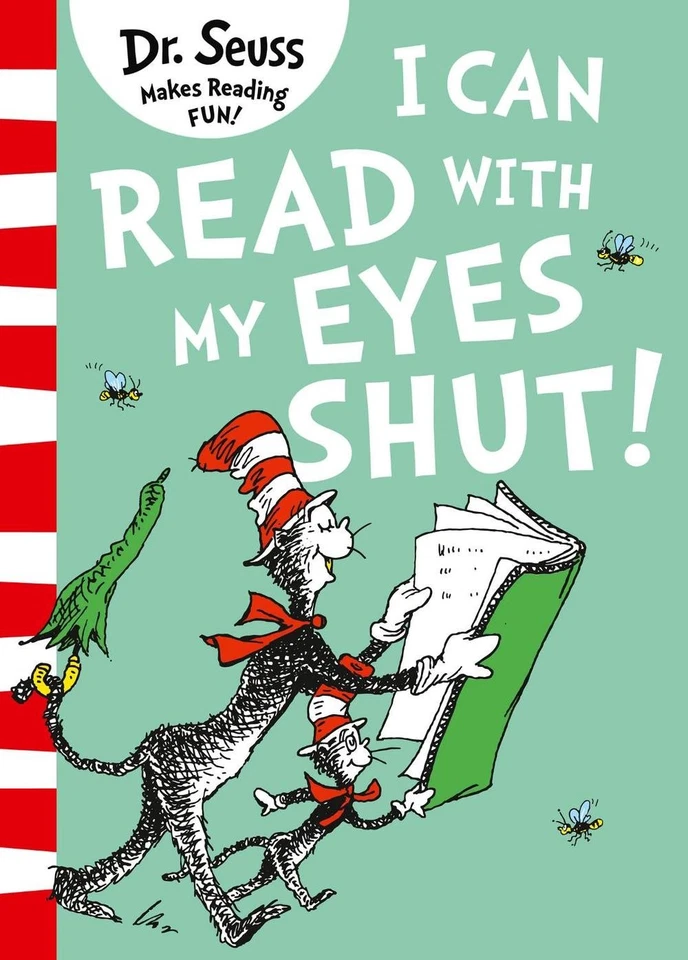I Can Read with my Eyes Shut by Dr. Seuss (English) Paperback Book - Image 1 of 1
