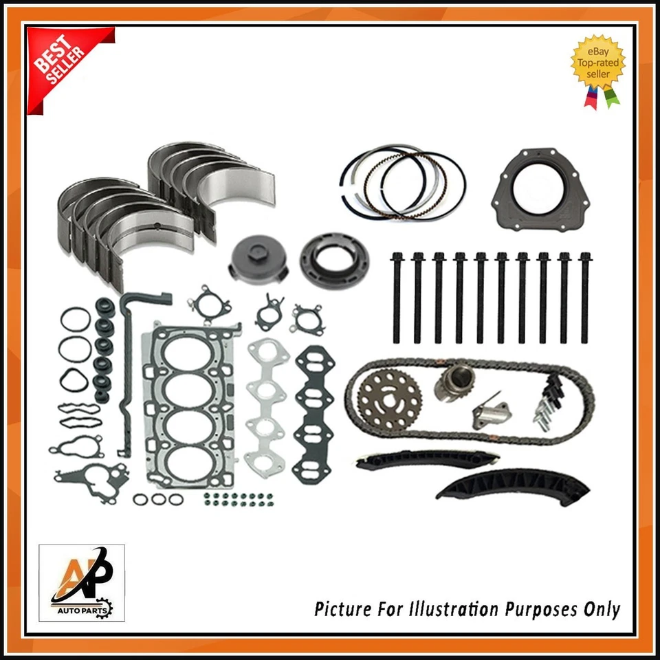 Fits PRIMASTAR 2.0 M9R834 Main Crankshaft & Big End Bearing + Engine Rebuild Kit - Image 1 of 1
