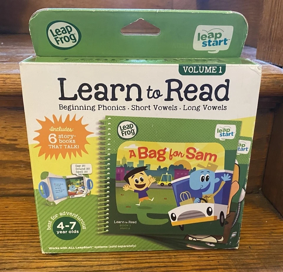 Leap Frog Leap Start 3D Learn to Read Volume 1, Green NOB - Image 1 of 4