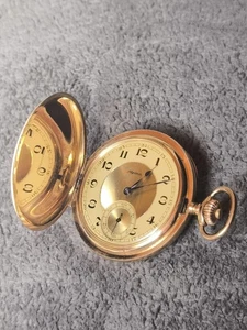 Alpina Taschenuhr Gold 585 - Bild 1 von 7