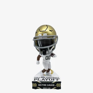 Notre Dame Fighting Irish CFP Inaugural Playoff Mini Bighead Bobblehead College - Picture 1 of 1