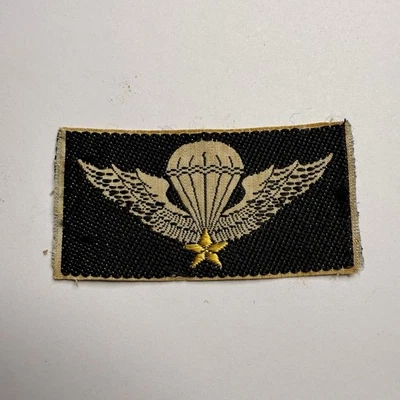 Parche de alas de salto aerotransportadas ARVN original de la guerra de Vietnam Foto 1 de 2