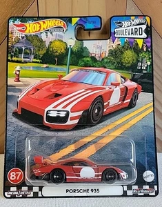Porsche 935 Hot Wheels Premium Boulevard #87. Beneficios Animales de Rescate - Imagen 1 de 2