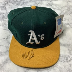 Oakland A Mike Bordick Autographed Hat With Tags MLB Official Licensed 7-5/8 - Picture 1 of 6