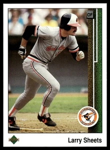 1989 Upper Deck #254 Larry Sheets - Picture 1 of 2