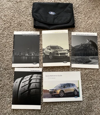 2014 FORD ESCAPE Owner's Manual Set  - Image 1 of 4
