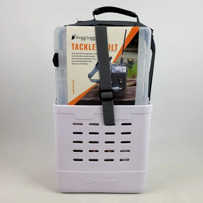 Bolso de Mano FROGG TOGGS EVA Tackle Vault Ligero Personalizable Bolso de Aparejos 3700 Blanco Foto 1 de 4