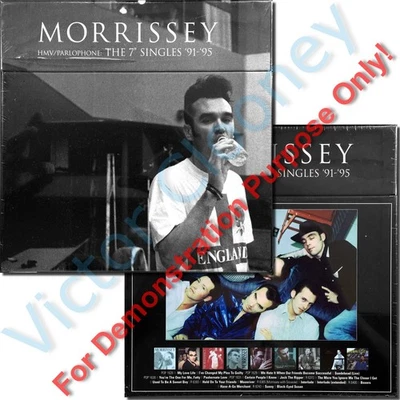 MORRISSEY (THE SMITHS) HMV/Parlophone 7" Singles '91-'95 / 2009 9x Vinyl Box NEW - Image 1 of 4