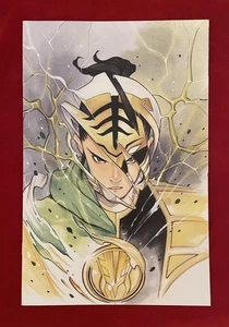 Mighty Morphin #2 1:100 Peach Momoko Virgin Incentive Varaint Power Rangers quasi nuovo + - Foto 1 di 4