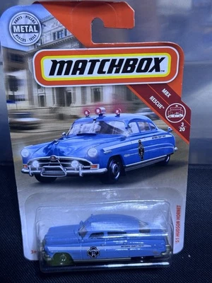 2018 Matchbox 51 Hudson Hornet 3/10 MBX Rescue 57/100 - Image 1 of 2