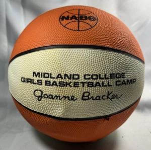 Seltener Spalding NABC Joanne Bracker Midland College Basketball Display Ball - Bild 1 von 6