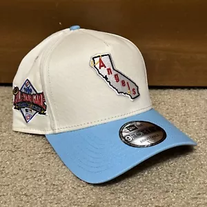 California Angels New Era 9FORTY A-Frame Los Angeles Adjustable Snapback Hat - Picture 1 of 8