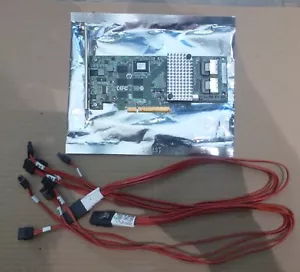 Genuine LSI 9750-8i L3-25239-22B 8-Port PCI-E SATA SAS Controller Card w/ Cables - Picture 1 of 6