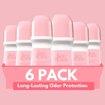 Desodorante antitranspirante enrollable Avon Sweet Honesty, 2,6 fl oz (paquete de 6) Foto 1 de 4