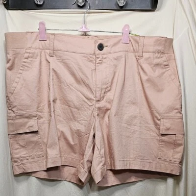 Lee relaxed fit shorts, peachy pink, women's size 20 new with tags - Image 1 of 4