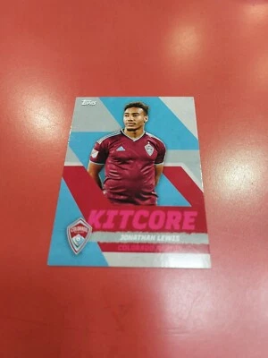 Jonathan Lewis Colorado Rapids 2023 Topps MLS Kitcore #KC-6 - Image 1 of 2