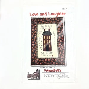 Love & Laughter Quilt & Applikationsmuster FF207 FriendFolks + Wolle - Bild 1 von 7