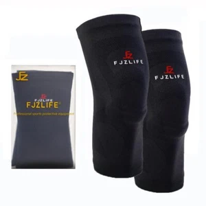 Knee Support for Sports with Elastic Gel Pads Brace for Running Adjustable - Picture 1 of 7