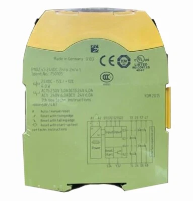 New 750105 PILZ PNOZ s5 24VDC 772142 Safety Relay - Image 1 of 3