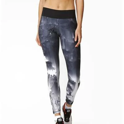 adidas Wow Drop 3 Womens Training Tights Black Gym Workout Fitness Excerise - Image 1 of 3