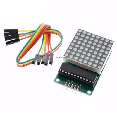 MAX7219 Dot Led Matrix Module MCU Control LED Display Module Board For Arduino - Photo 1/4