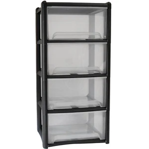 Schubladenbox transparente Schubladen XXL Ordnungssystem Aufbewahrung Drawer - Bild 1 von 7