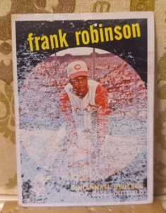 1959 Topps Frank Robinson Cincinnati Reds HOF #435 - Picture 1 of 4