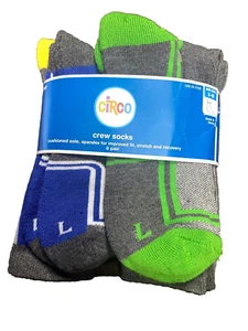 Circo Ankle Socks kids size 3-10 Large NEW 6 Pairs - Picture 1 of 6
