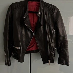 Barbara Bui Leather Jacket Black EUC Size S - Picture 1 of 6