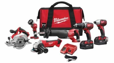 Milwaukee CANADA 18V Li-Ion Cordless 6-Tool Combo Kit - Image 1 of 4