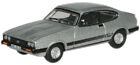 Oxford Diecast Ford Capri Mk3 - Strato Silver (Bodie)  1:76 Scale