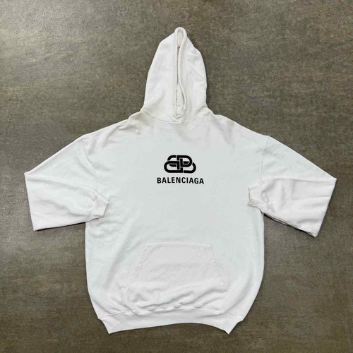 Balenciaga Felpa con Cappuccio "BB LOGO" Taglia XS (13599 7)