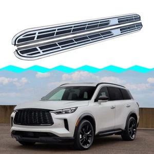 2PCS Side Step fits for Infiniti QX60 2022-2025 Running Board Nerfbars Aluminium - Picture 1 of 6